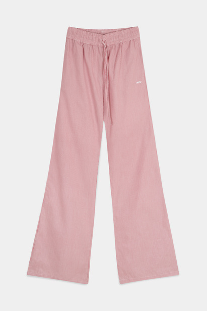 Spodnie Stella Bordowe Paski