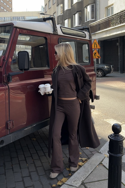 Legginsy Lia Cappuccino