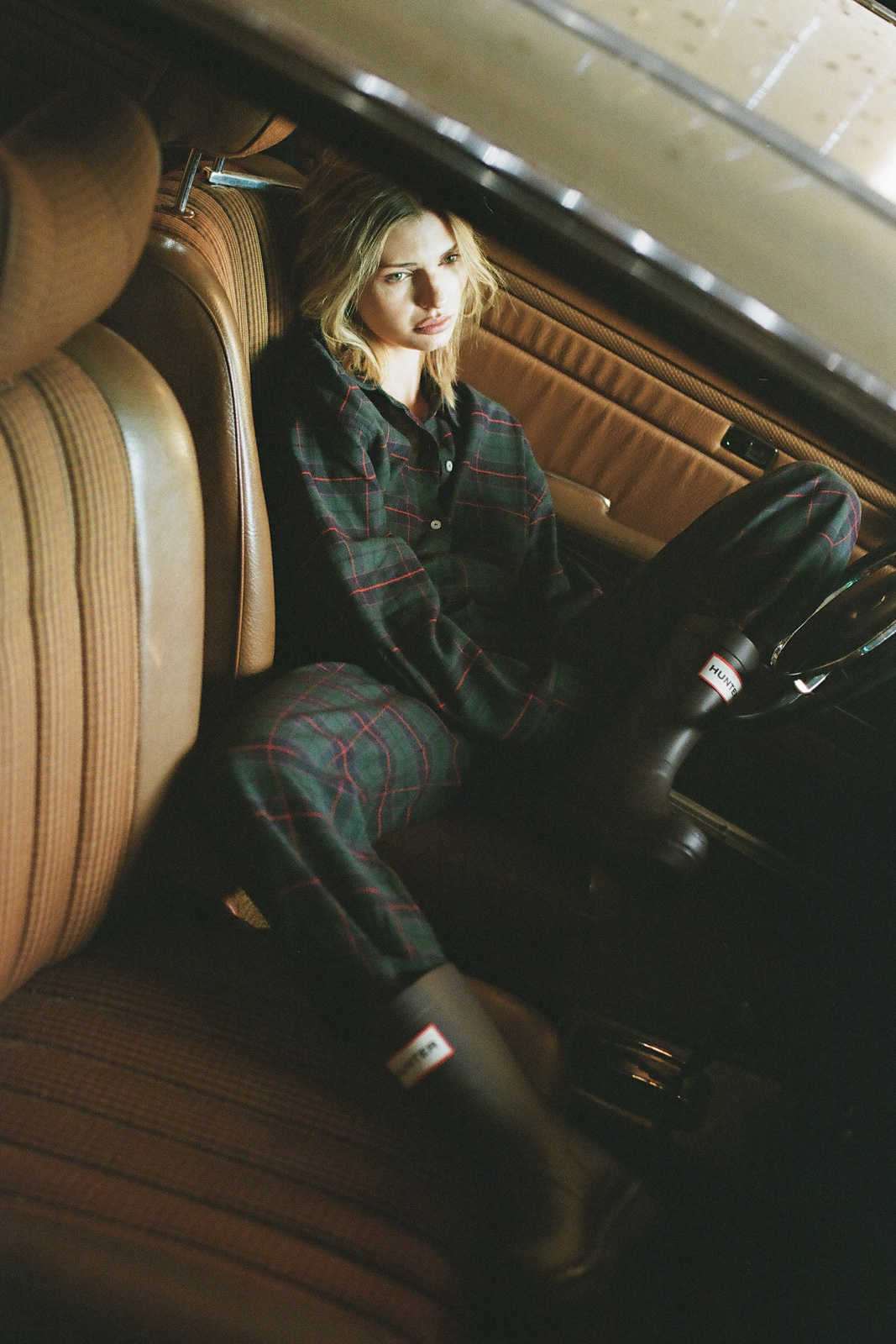 Koszula Alva Zielona Kratka