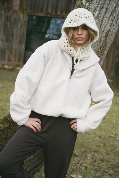 Bluza Ginny Kremowy Baranek