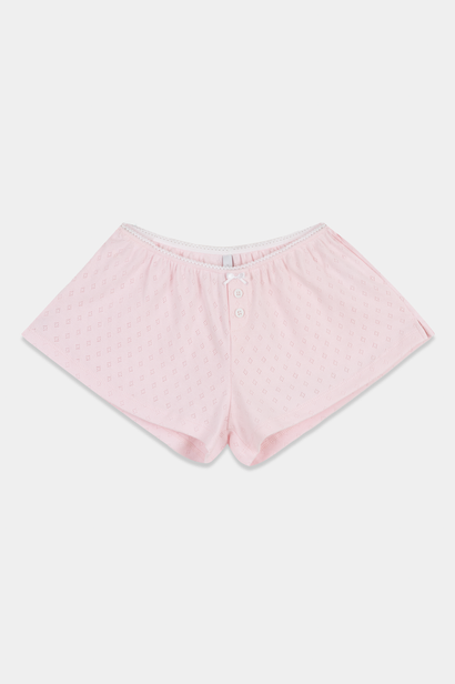 Ażurowe Szorty Rosie Baby Pink
