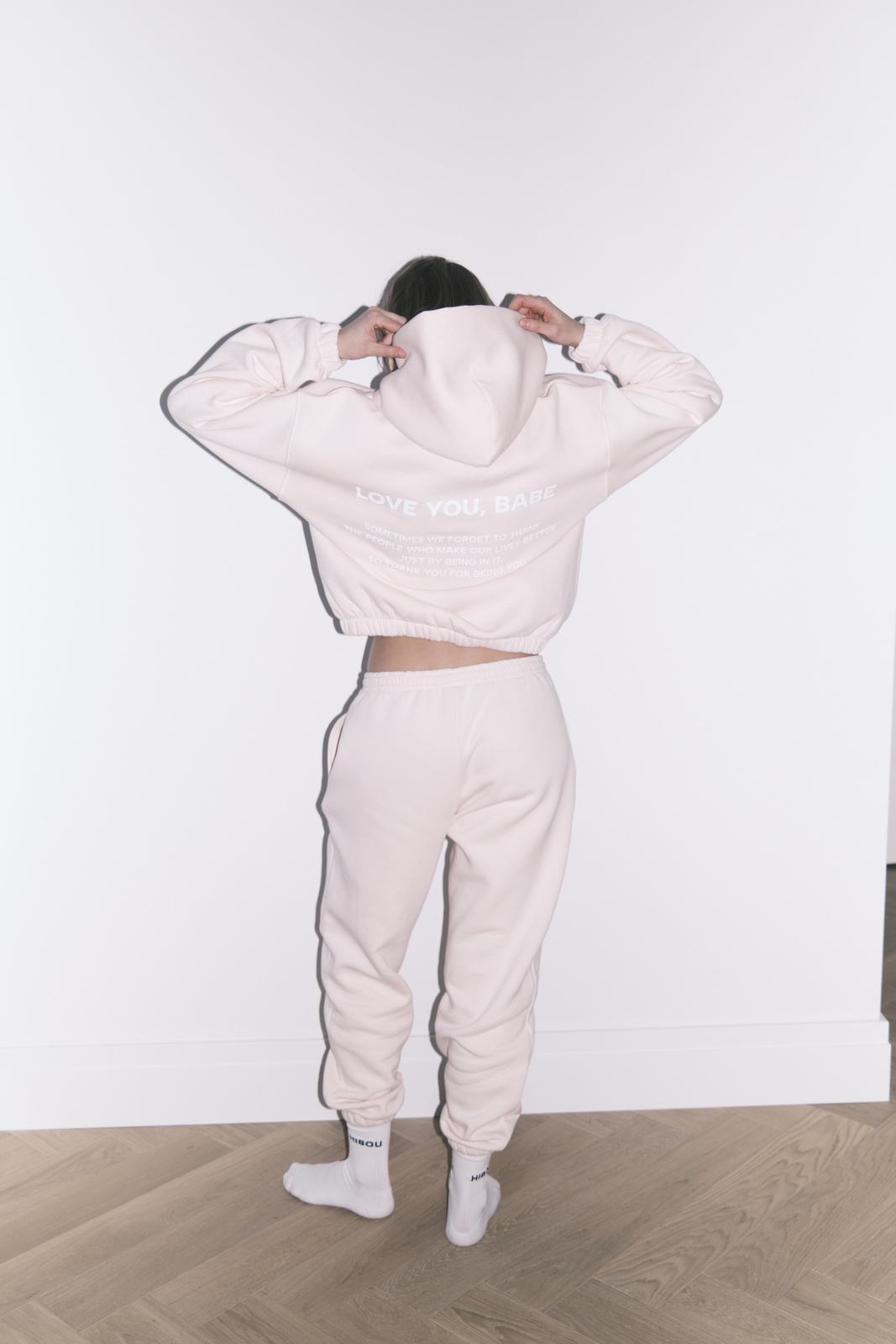 Bluza Abby Jasny Różowy Ocieplana