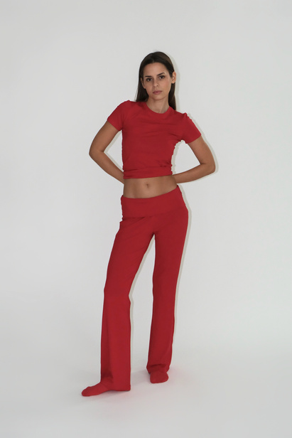 T-Shirt Erin Czerwony