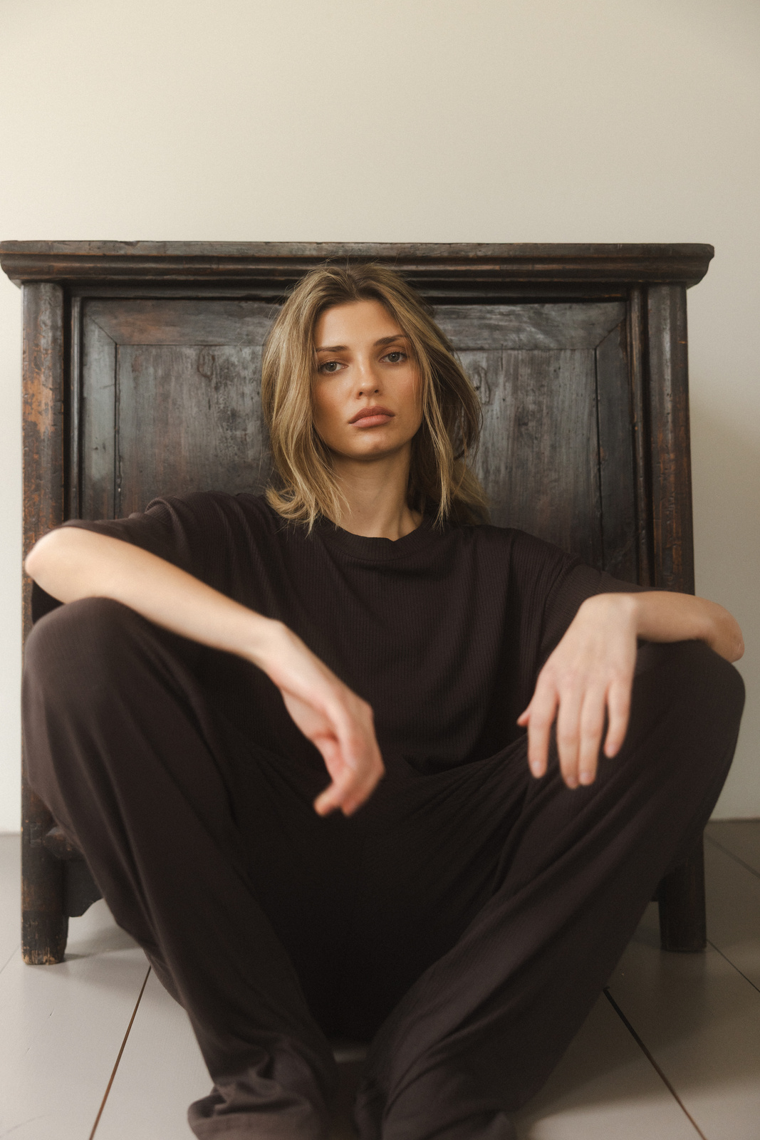 Spodnie Erica Brązowe