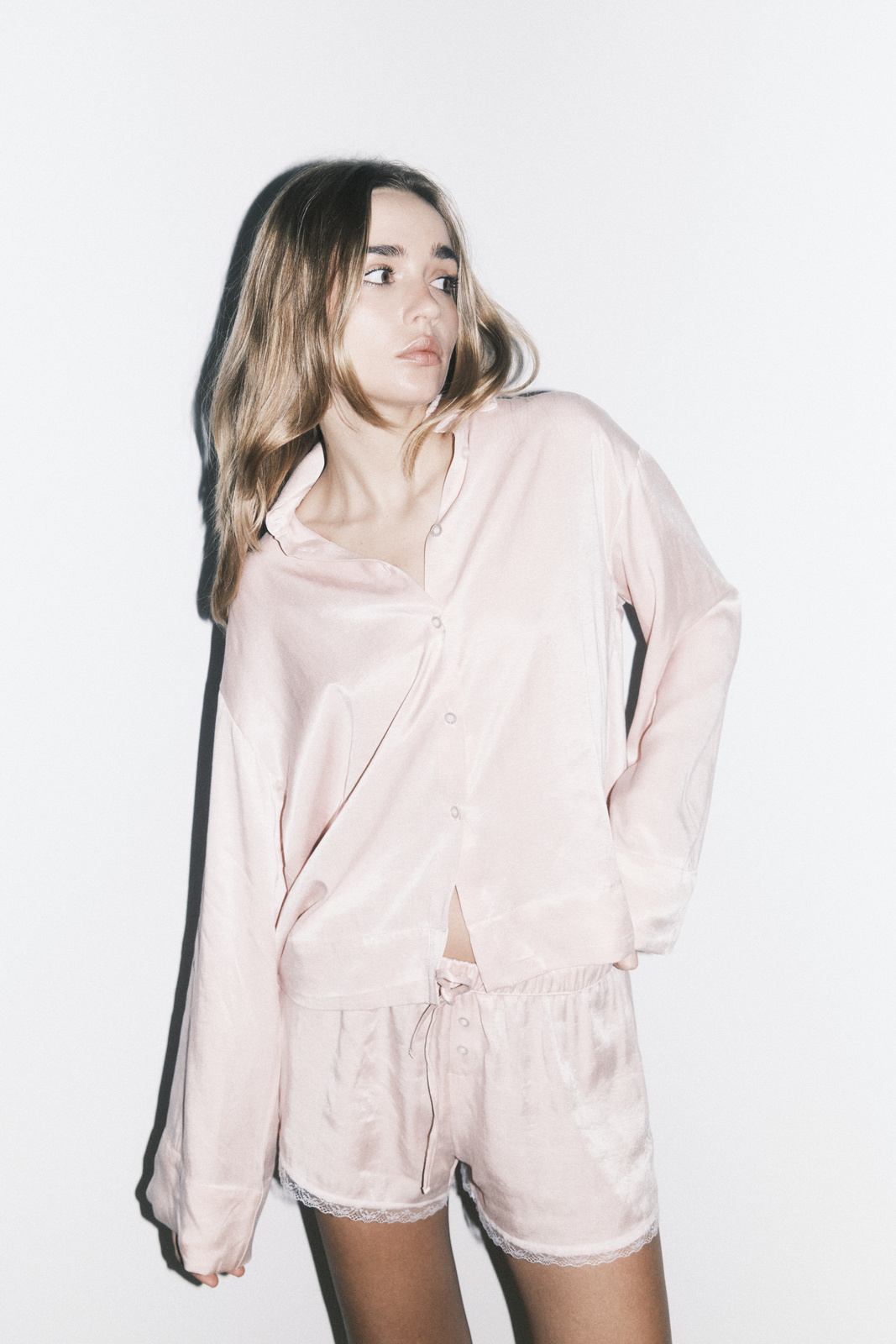 Szorty Holly Jasny Różowy