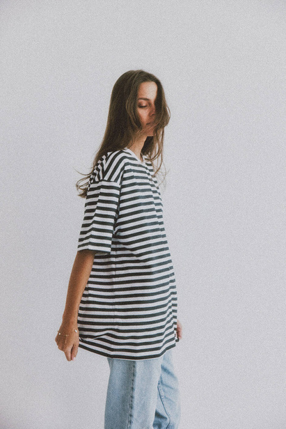 T-shirt Charlie w Paski