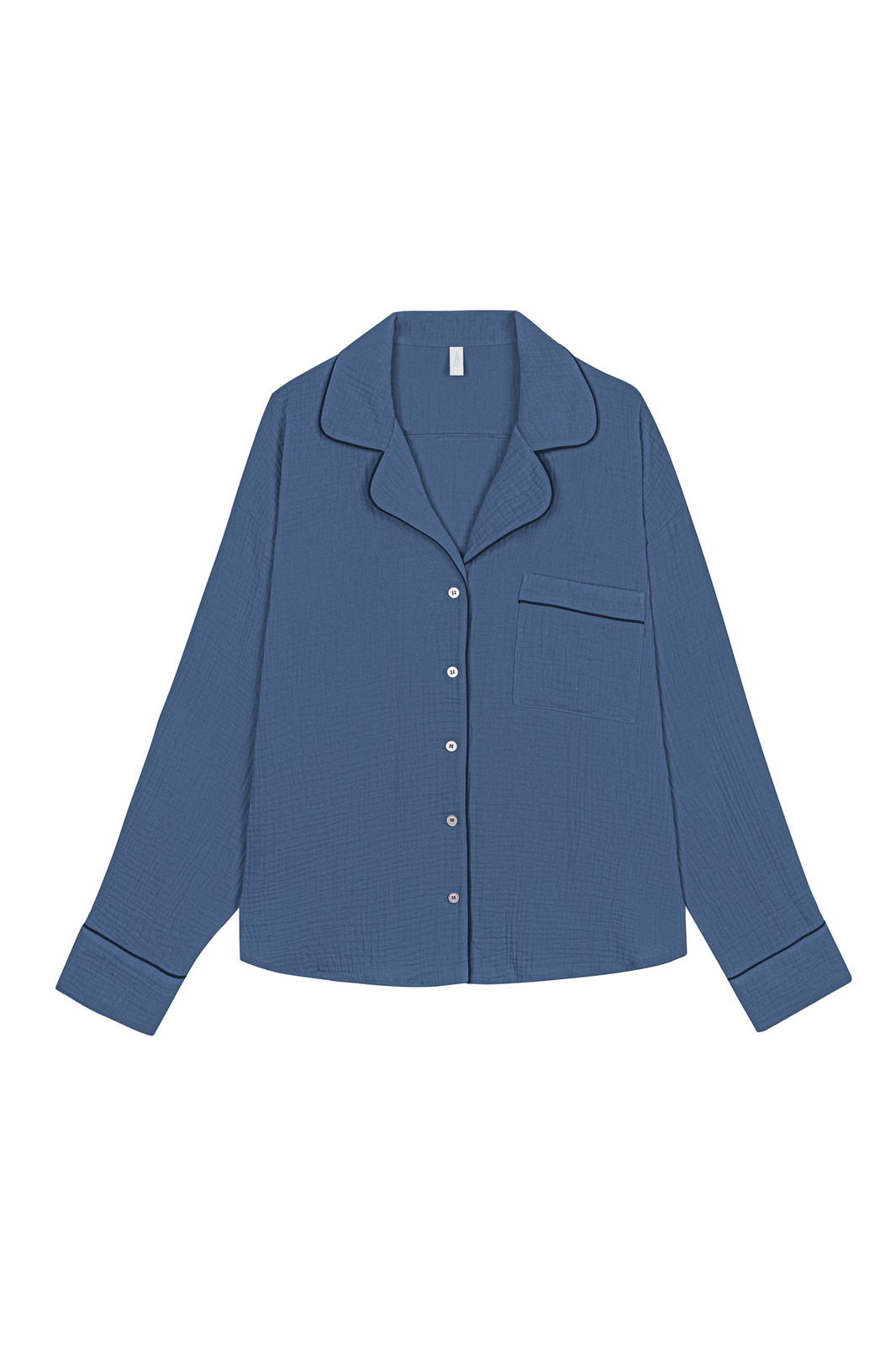 Muślinowa Koszula Taylor Blue Denim