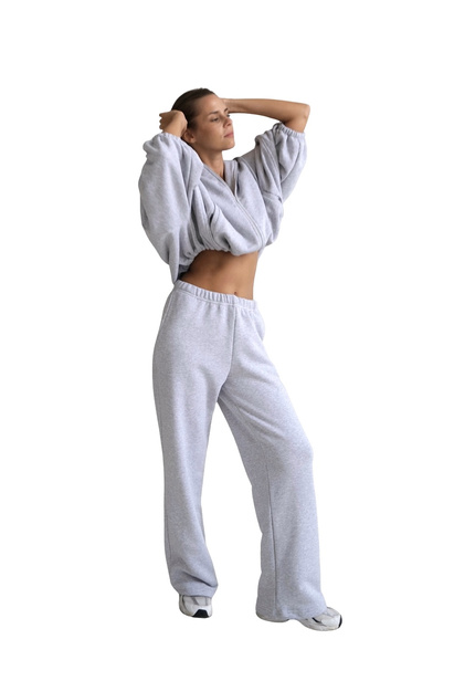 Bluza Rene Szary Melange