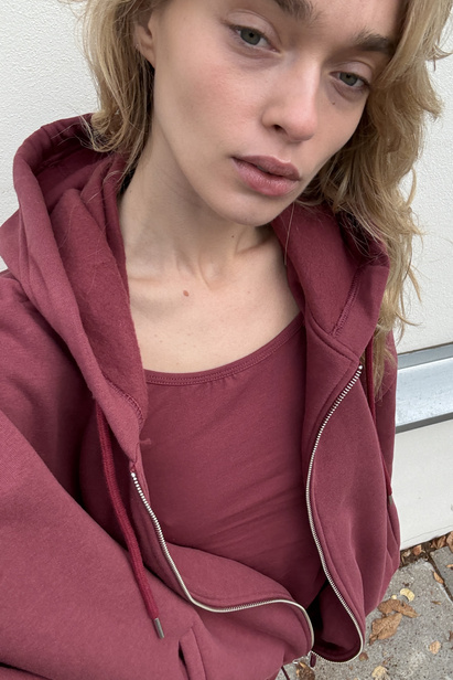 Top Ruby Bordowy