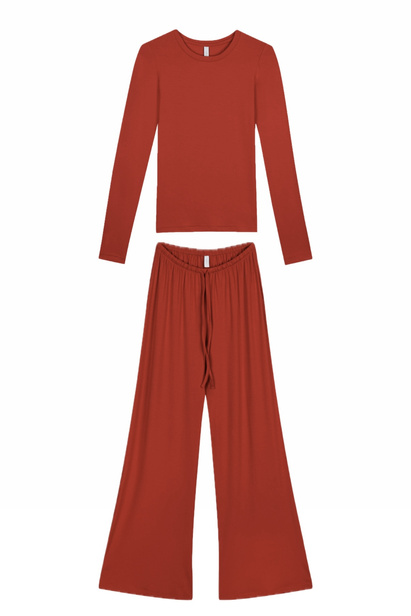 Komplet Ivy Czerwony