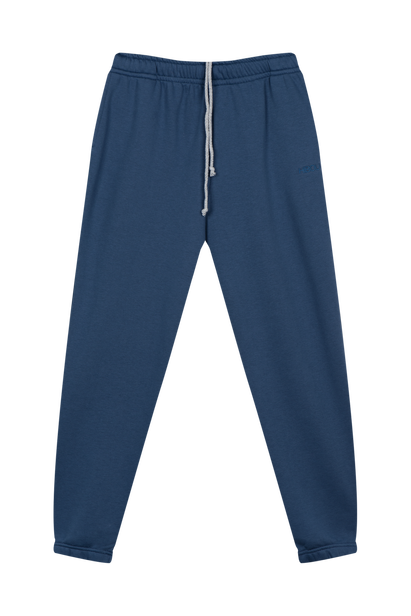 Spodnie Dresowe Oversize Unisex Niebieskie