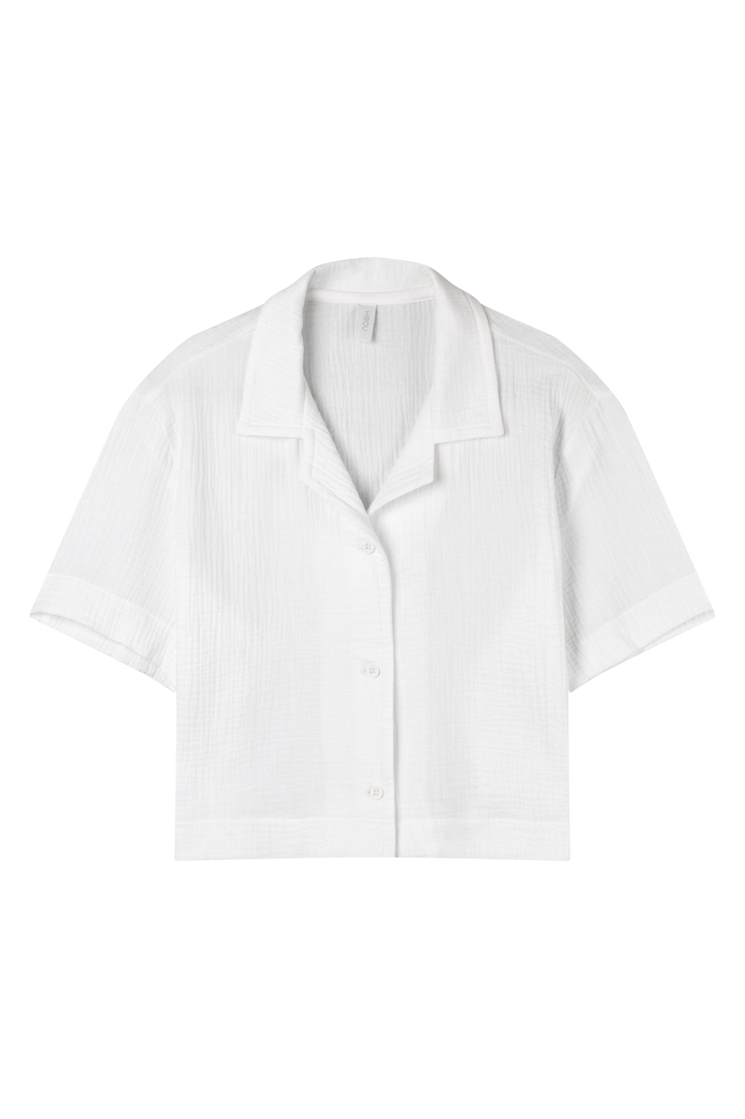 Muślinowa Koszula Biała 